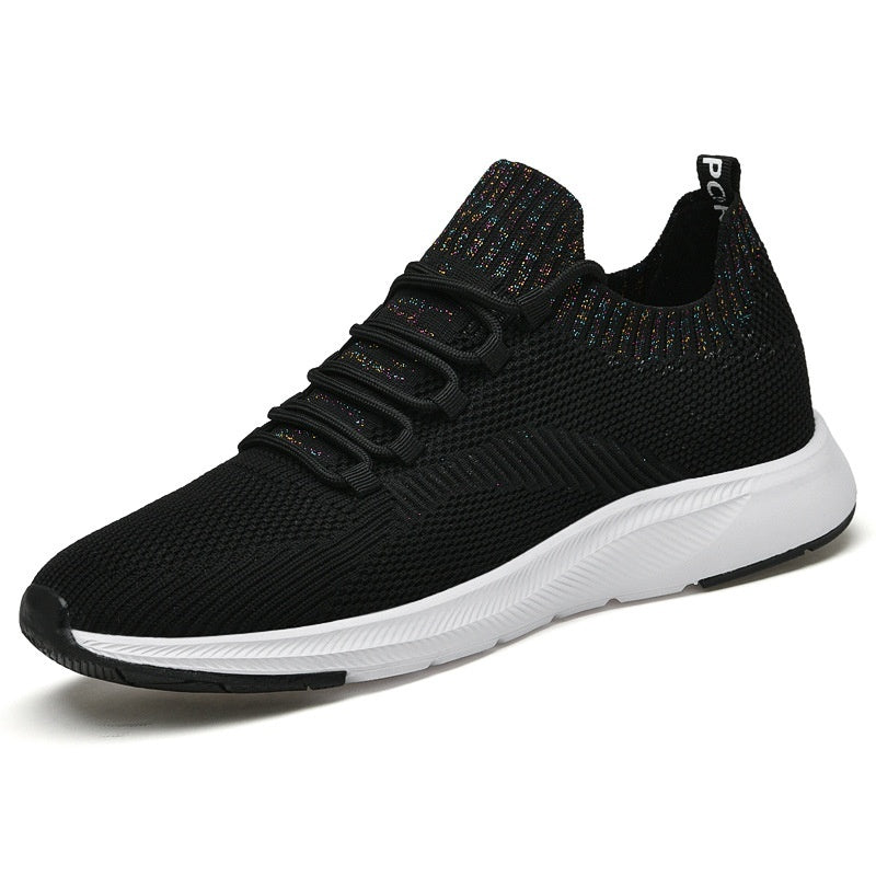 Men's Fashionable Breathable Casual Hidden Heel Sneaker