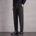 Fall Winter Men Straight Casual Pants