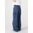American Retro Loose Casual Workwear Jeans Wholesale