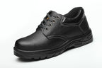 Men's Wear-resistant Workwear Breathable Fly Woven Shoes