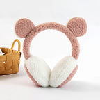 Plush Children's Ear Bag Anti-freeze Retractable Ear Muffs
