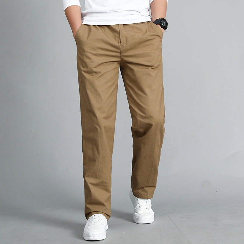 Men's Fall Winter Overalls Casual Straight