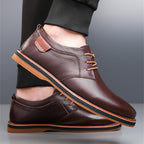 Men's Leather Shoes Plus Size Fashion Handmade Stitching