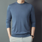 Men's Mulberry Silk Wool Autumn Non-iron Long Sleeve Shirt