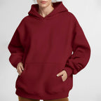 Loose Casual Temperament Long Sleeve Hooded Sweater
