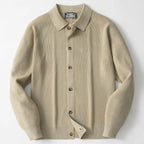 Men's Casual Sweater Solid Color Sweater Coat