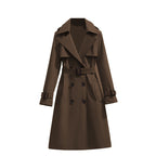 Mid-length Temperament Casual Trench Coat