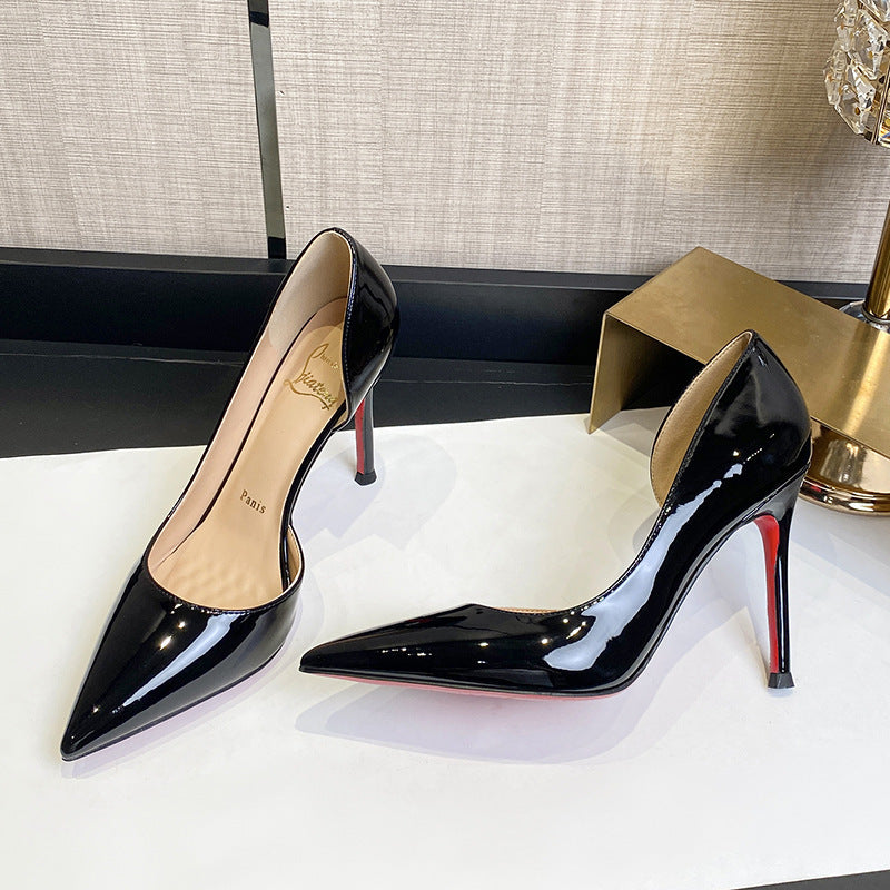 Side Empty Nude High Heels For Women A Popular And Versatile Style On The Internet