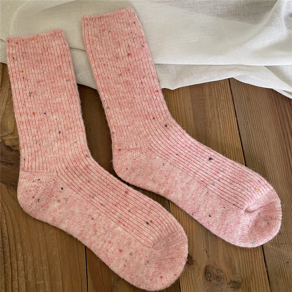 Thickened Wool Socks For Warmth In Winter