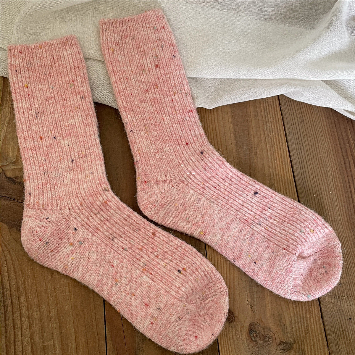 Thickened Wool Socks For Warmth In Winter