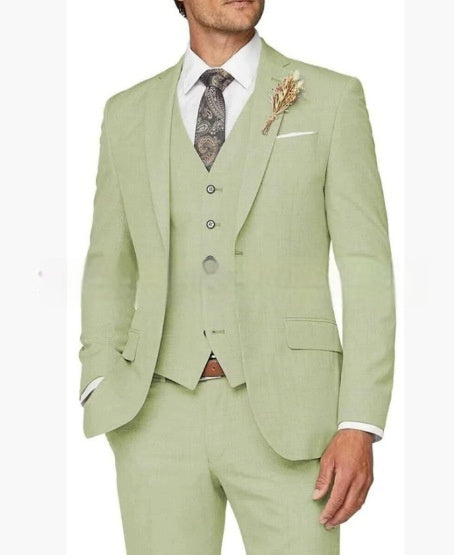 Men's Suit Set Three-piece Casual