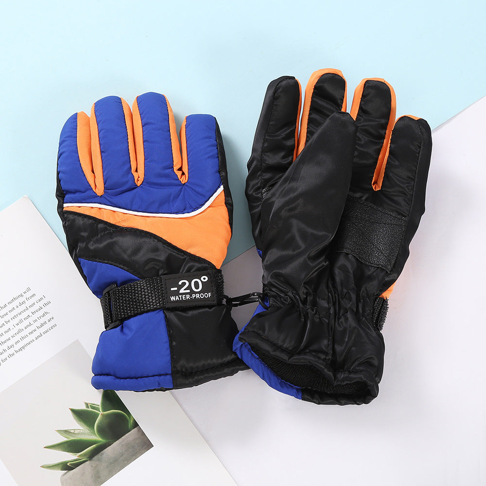 New Outdoor Ski Cycling Warm Children's Gloves