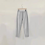 Heavy Industry Pleated Stand Cut Banana Pants Loose Wide Leg Solid Color