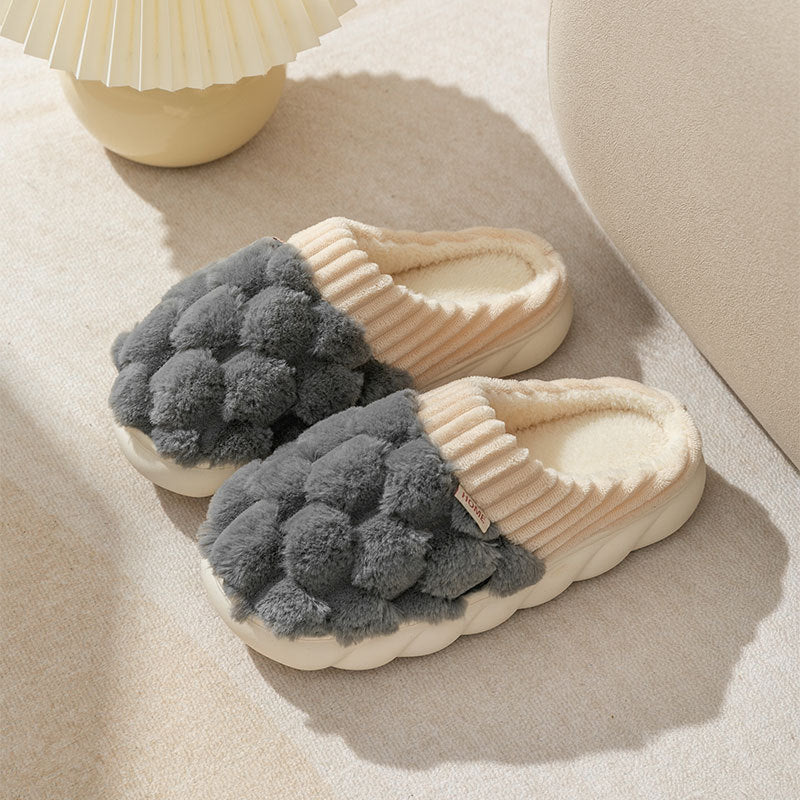 Cotton Slippers Women's Winter Home