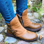 Chunky Heel Low Heel Short Boots For Women