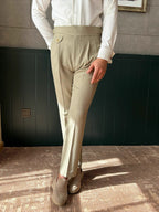 High Waist Gurkha Trousers