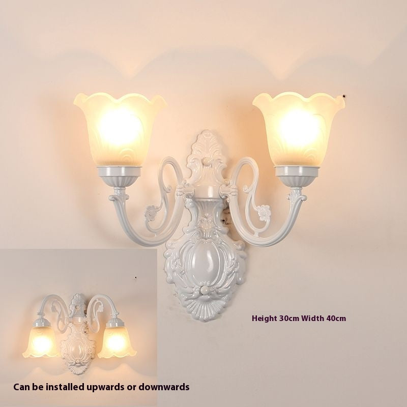 American Wall Lamp European-style About Bedroom Bedside Lamp Aisle Corridor
