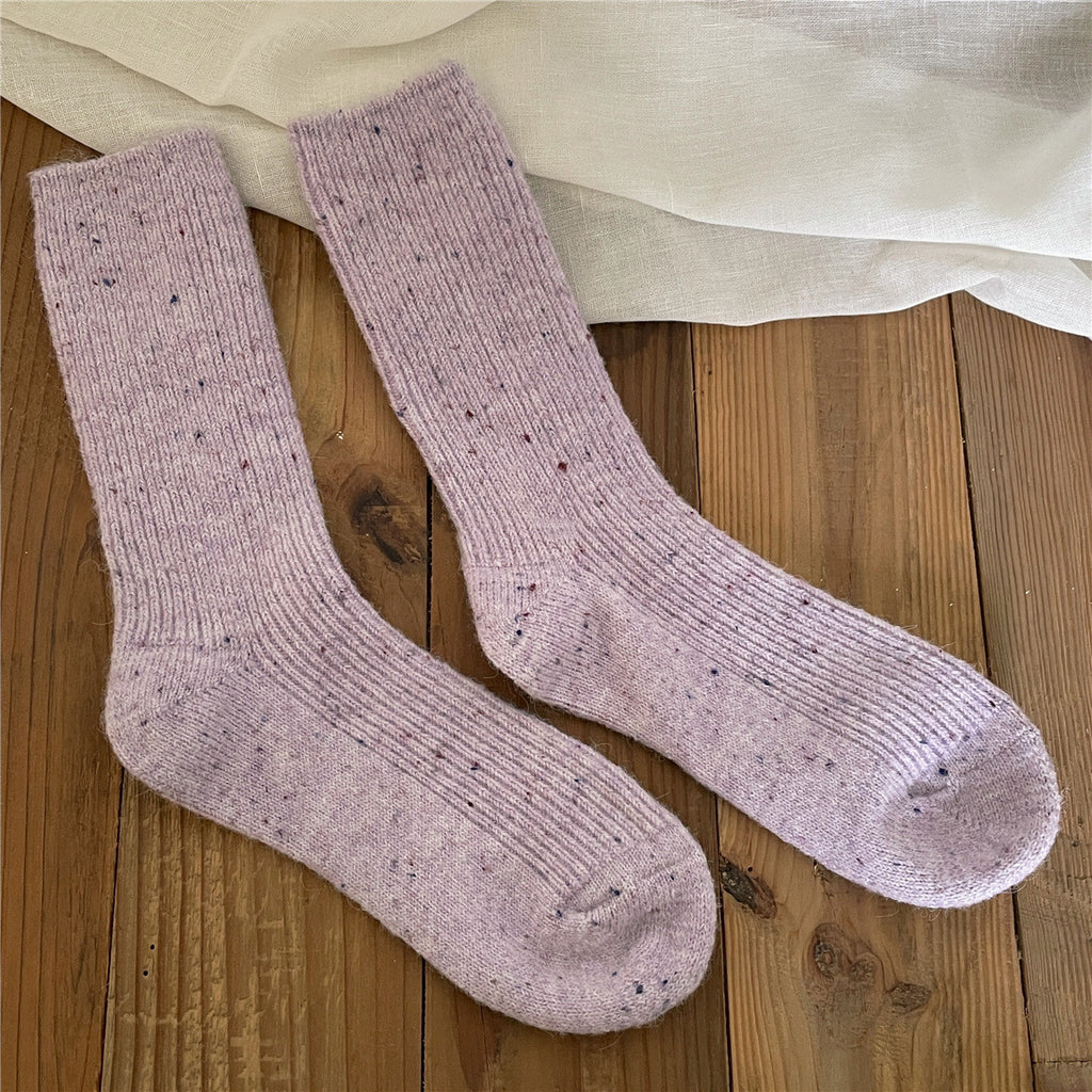 Thickened Wool Socks For Warmth In Winter
