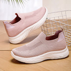 All-matching Summer New Women's Shoes Soft Bottom Not Tired Feet Comfortable Breathable Running Shoes