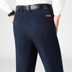 Autumn And Winter Middle-aged And Elderly Corduroy Men's Pants 50-year-old Dad's Pants Thick Casual