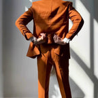 Casual And Lightweight Business Men's Trousers Top Suit