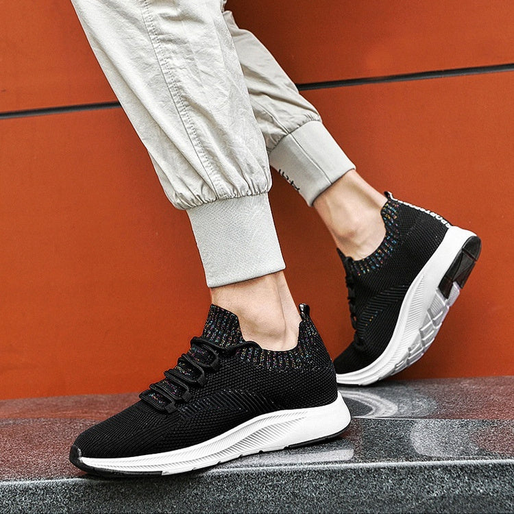 Men's Fashionable Breathable Casual Hidden Heel Sneaker