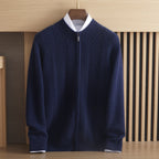 Pure Cashmere Shirt Thick Twisted Sweater Light Luxury Sweater Coat