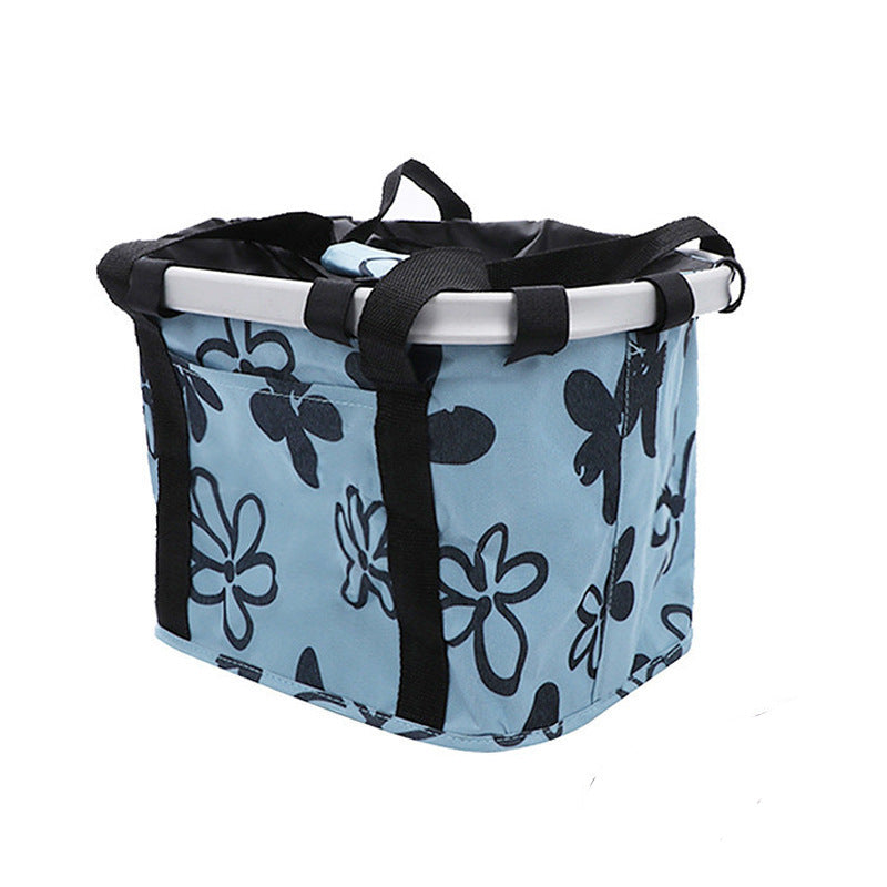 Fashion Aluminum Alloy Apron Folding Basket Bag