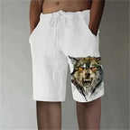 Men's Beach Pants Fun 3D Printed Swimming Trunks