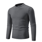 Autumn Thin Sweater Men's Round Neck Long Sleeve