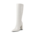 Pointed Toe Chunky Heel High Heel Autumn And Winter Women's High Boots