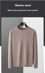 Simple Casual Loose Pullover Long Sleeve Sweater