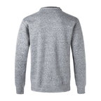 Autumn And Winter Fleece-lined Thickened V-neck Cardigan Cotton Knitwear Dad Coat