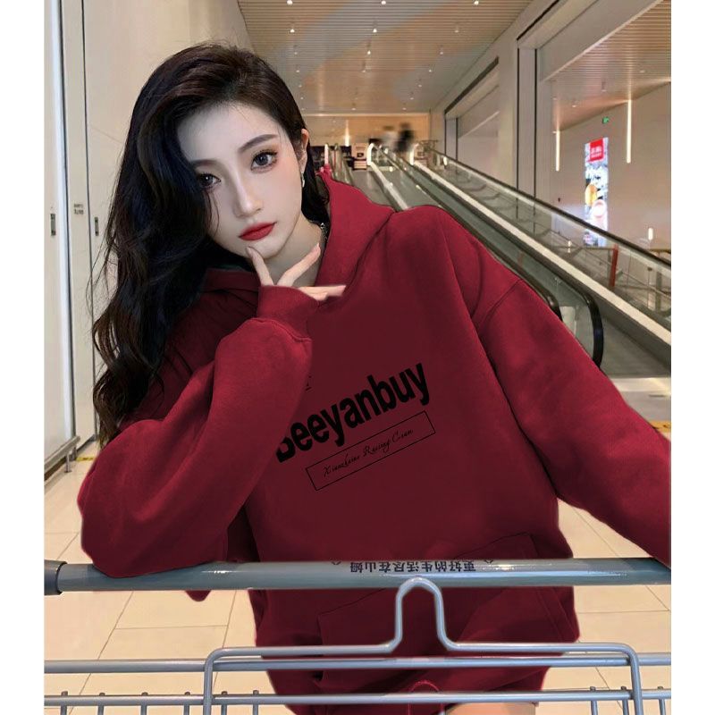 Women's Vintage Tea Hat Leisure Pullover Hoodie Coat