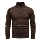 Men's Classic All-matching Fleece-lined Turtleneck Sweater