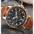 Men's Day Six-pin Full-function Quartz Watch