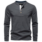 Men's Long Sleeve T-shirt Business Casual Bottoming Shirt