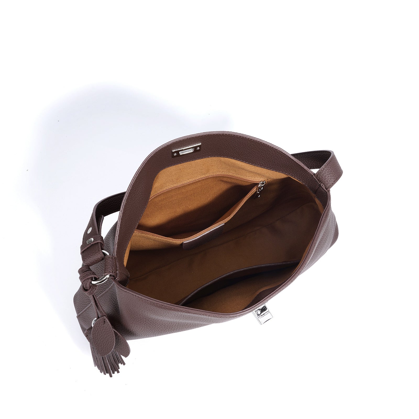 Fashion New Genuine Leather Large Capacity Handbag