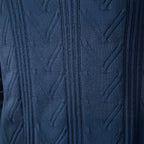 New Knitted Pullover Men's Jacquard V-neck Sweater