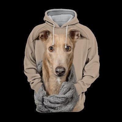 New Animal Dog Printed Hoodie Man's Sportswear