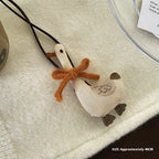 Sweater Lanyard Chain Accessories Female Autumn And Winter Cute Cartoon