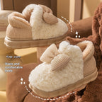 Indoor Home Thermal Non-slip Cotton-padded Shoes