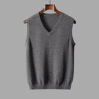 Men's Woolen Sweater Vest Waistcoat Fashion