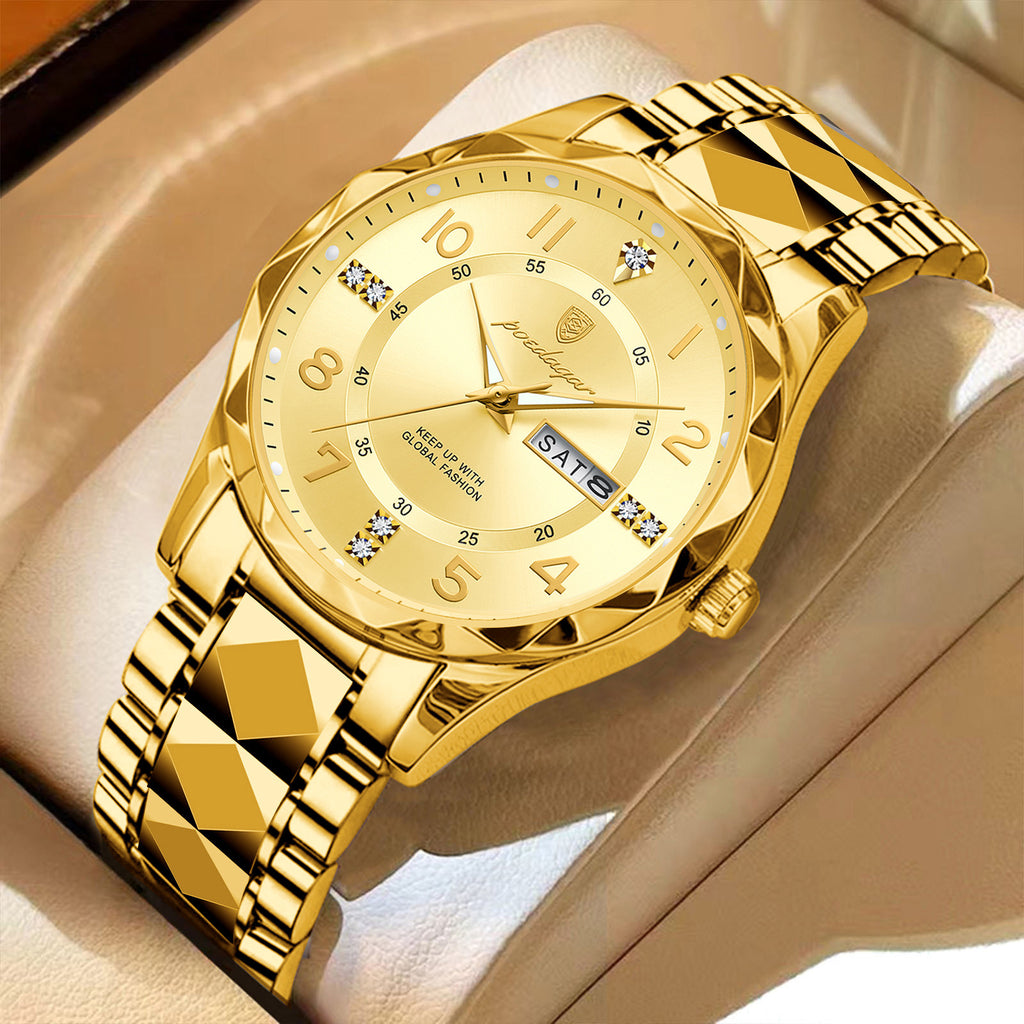 Luxury Waterproof Luminous Quartz New Men's Watch