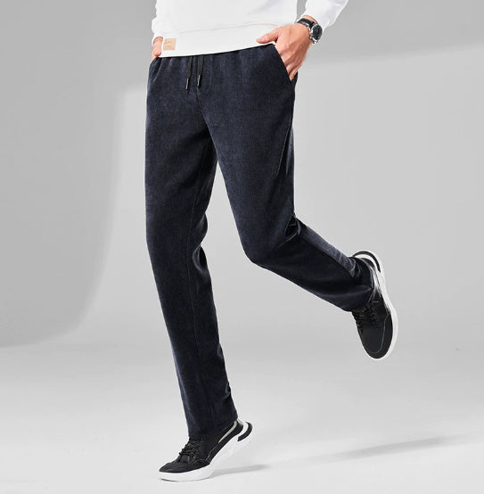 Men's High Waist Straight-leg Shorts