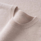 Cashmere Sweater Men's Low Round Neck Business Casual Cashmere Sweater