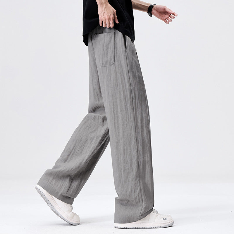 New Men's Summer Tencel Lyocell Breathable Sports Pants