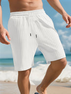 Sports Shorts Multi-bag Lace Men's Striped Beach Pants