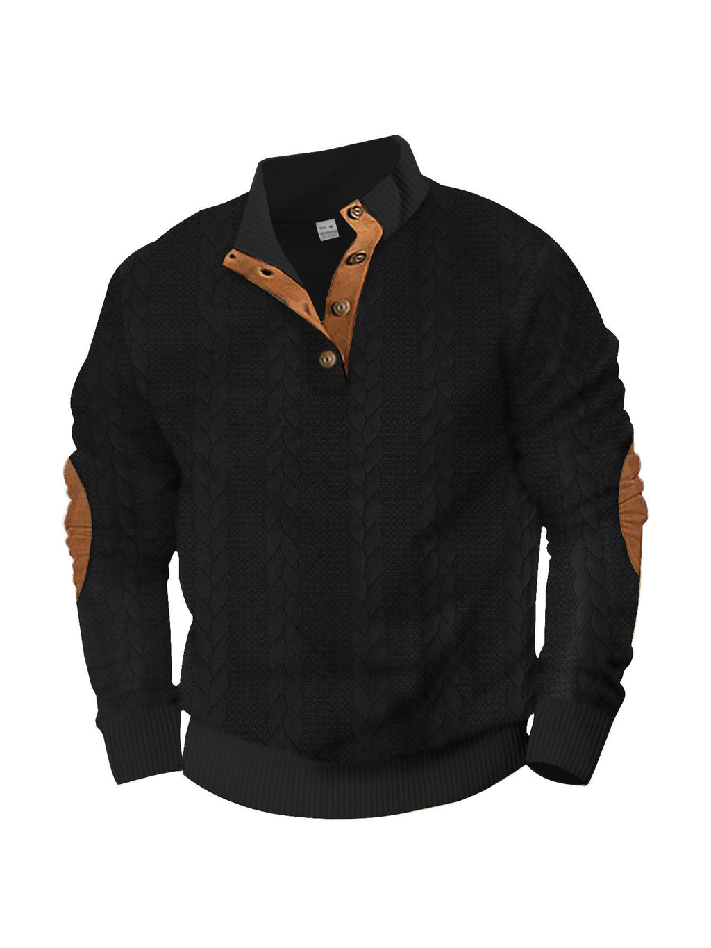 Trendy New Patch Embroidery Men's Sweatshirt