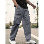 Overalls Casual Sports Pants Loose Men And Women Long